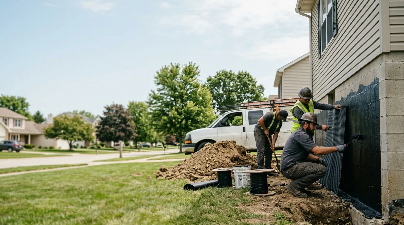 Basement Waterproofing in Clarksville, OH near me
